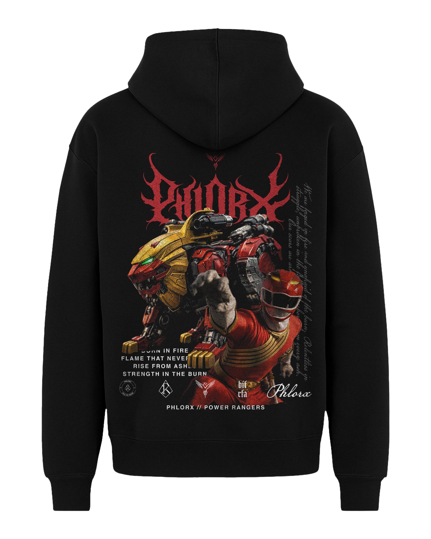 [Limited Edition] 'PWR Rangers: Wild Force Red Ranger ' Box Hoodie