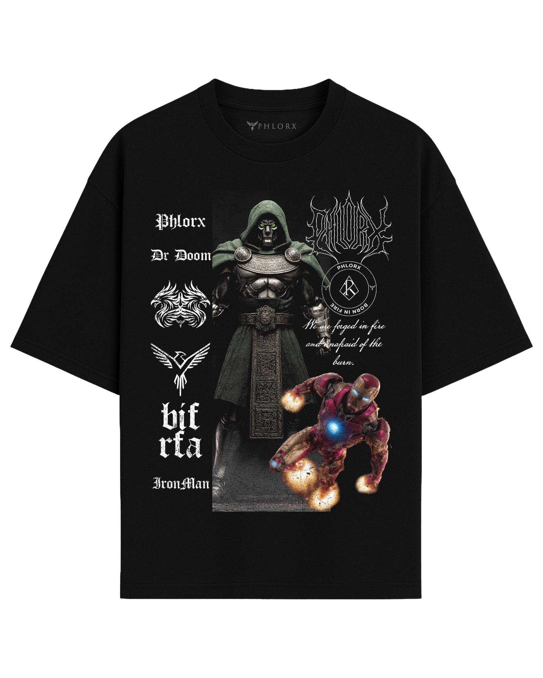 Marvel 'Dr Doom & IronMan' T-Shirt