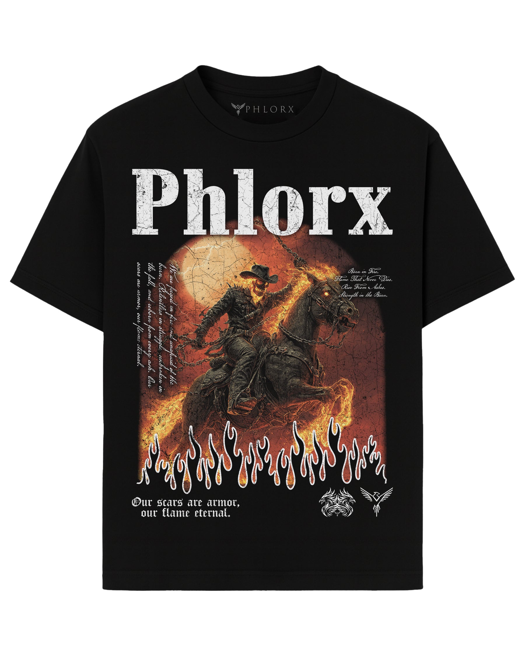 [Limited Edition] 'MRVL: Phantom Rider' Heavyweight T-Shirt