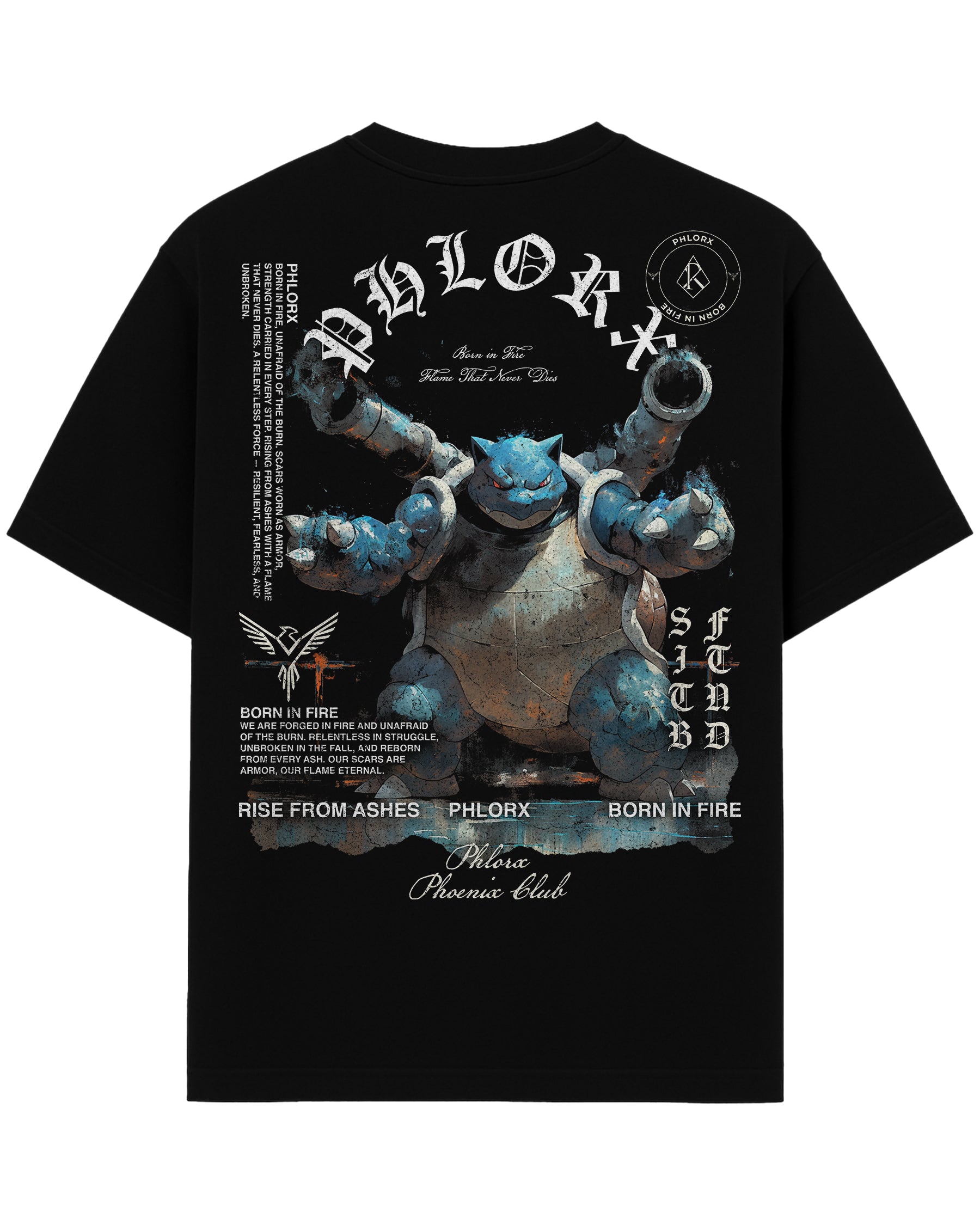 [Limited Edition] 'The Pocket Monsters: The Hydro Fortress' Heavyweight T-Shirt