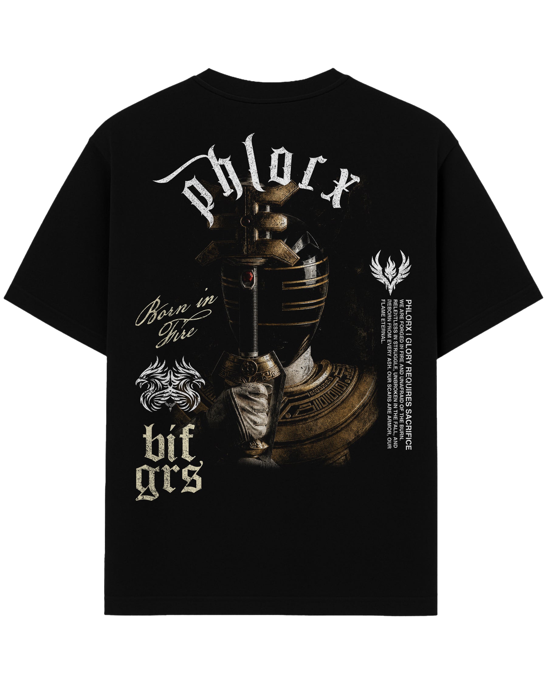 [Limited Edition] 'Guardians of the Grid: The Golden Sentinel' Heavyweight T-Shirt
