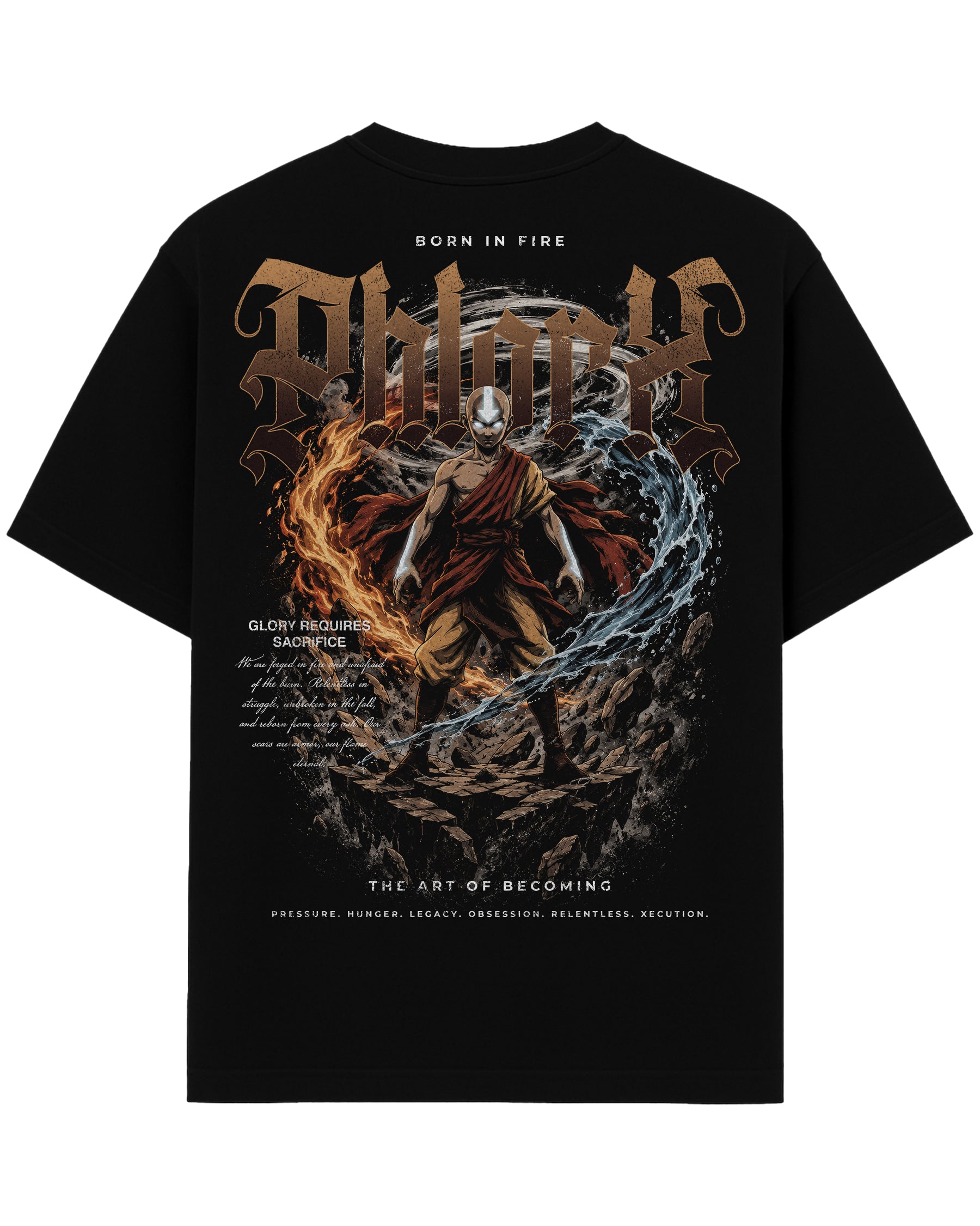 [Limited Edition] 'Master of the Four Elements' Heavyweight T-Shirt