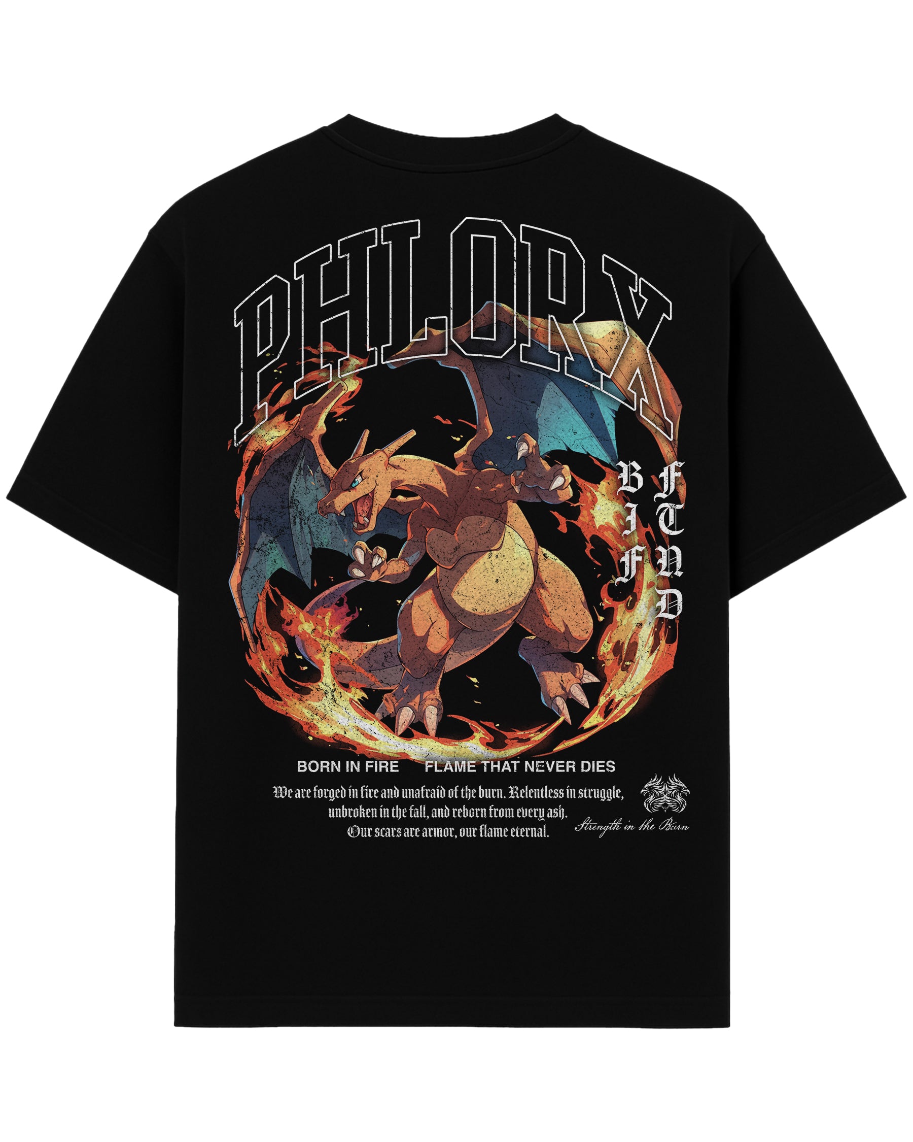 [Limited Edition] 'The Pocket Monsters: The Flame Sovereign' Heavyweight T-Shirt
