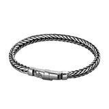 Silver Handmade Woven Keel Bracelet