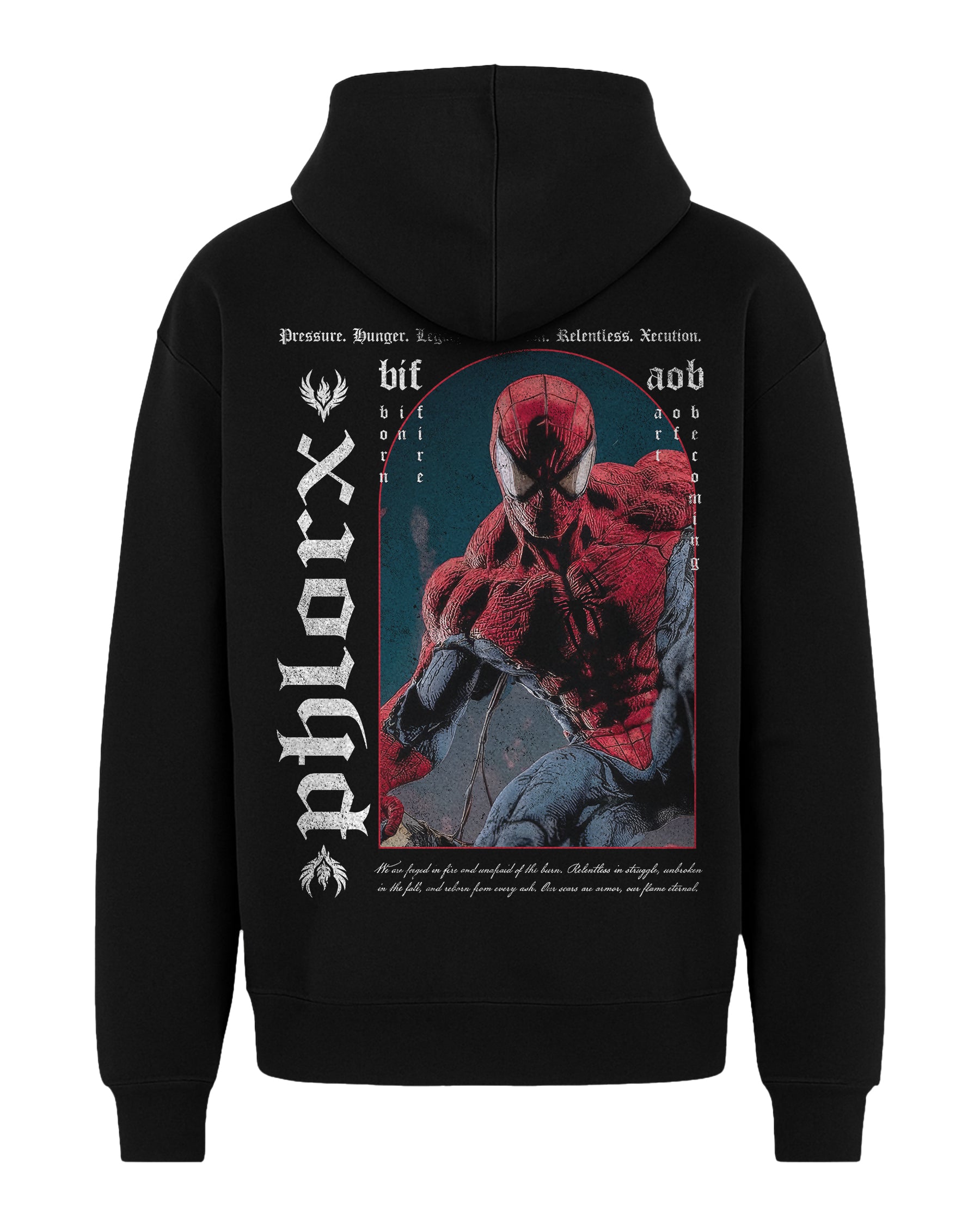 [Limited Edition] 'MRVL: Spiderman' Box Hoodie