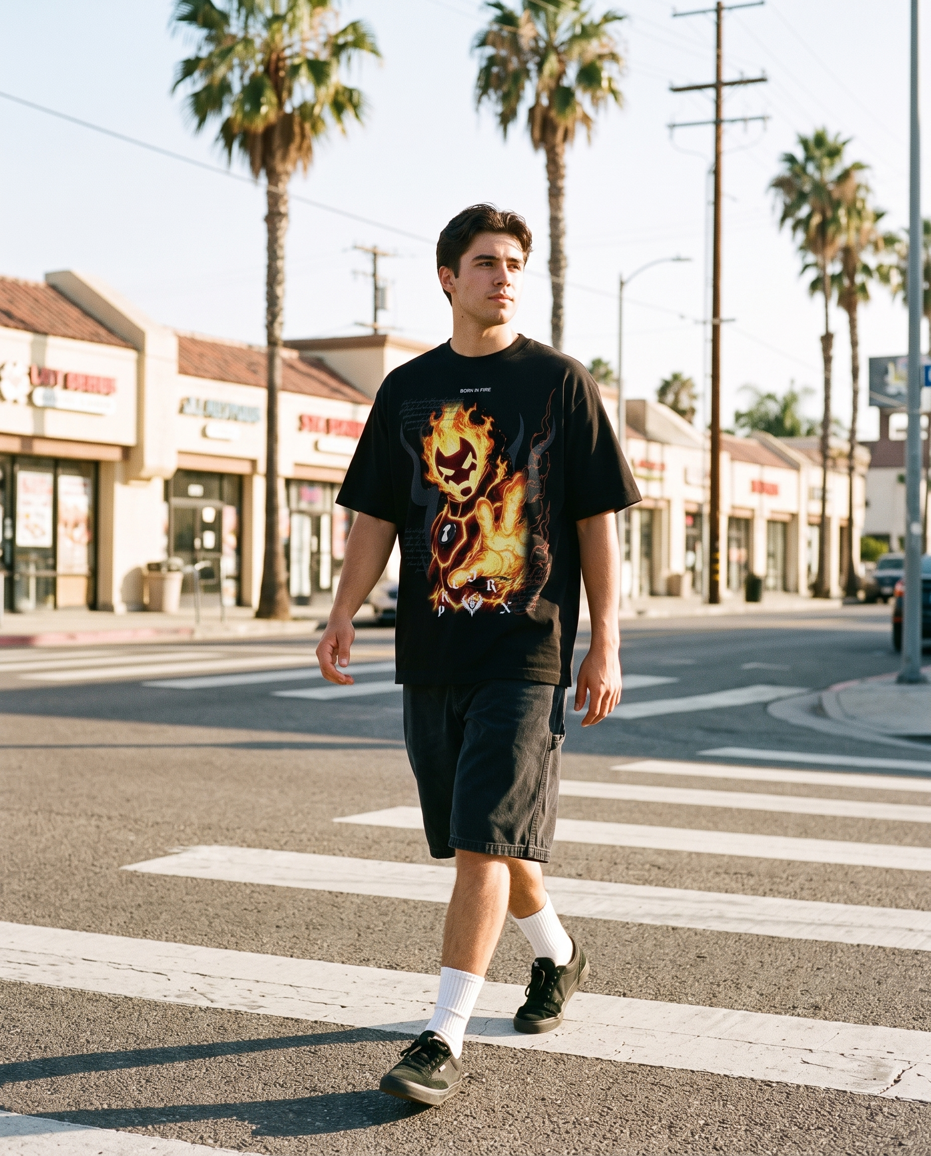 Living Inferno heavyweight tee