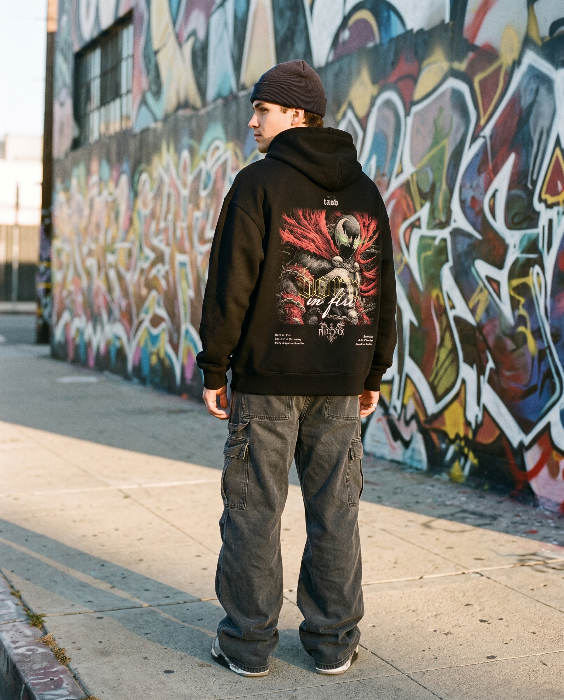 Independent Pantheon box hoodie